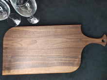 Load image into Gallery viewer, Walnut Serving Board - Sapphire Ghost Blue (w013)
