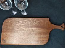 Load image into Gallery viewer, Sapele Serving Board - Green Envy (s03)
