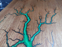 Load image into Gallery viewer, Sapele Serving Board - Emerald Green
