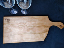 Load image into Gallery viewer, Cherry Serving Board - Blue/Green (ch08)
